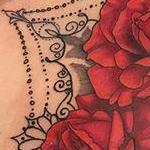 Tattoos - Underboob Roses - 132587